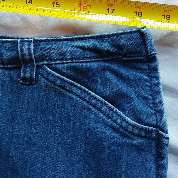 Sold! CJ BANKS maxi denim skirt, 16W - Picture 5 of 8